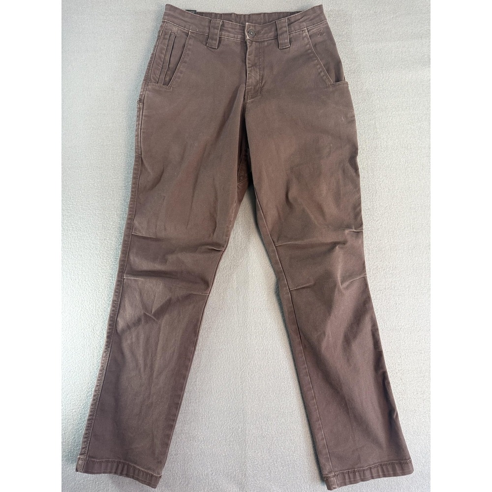 Vertx Pants Mens 30x32 Brown Regular Fit‎ Stretch Canvas Chino Workwear Tactical